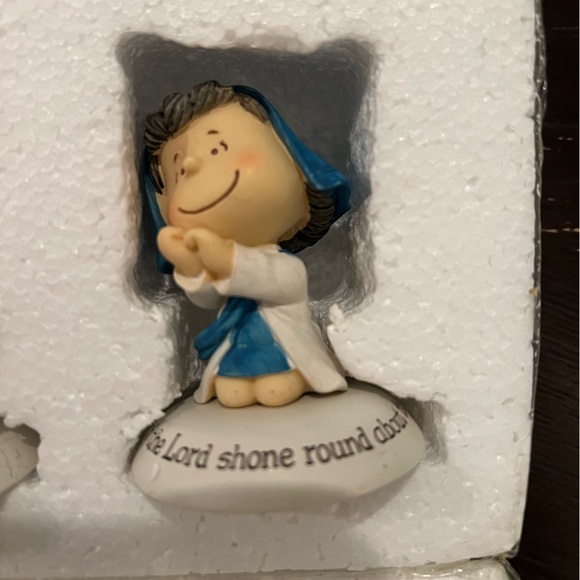 SUPER CUTE! 2012 Hallmark Peanuts Christmas Nativity 7 piece Collection Set NIB! - Picture 14 of 15
